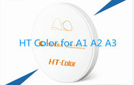 Zirkoniumdioxid 1100Mpa basierte die Keramik-hohe Farbe, die mit A1 A2 A3 lichtdurchlässig ist